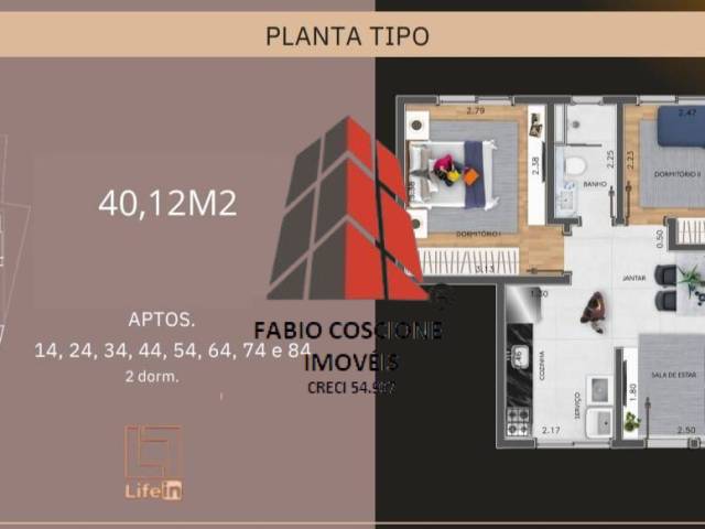 #1709 - Apartamento para Venda em São Paulo - SP - 3