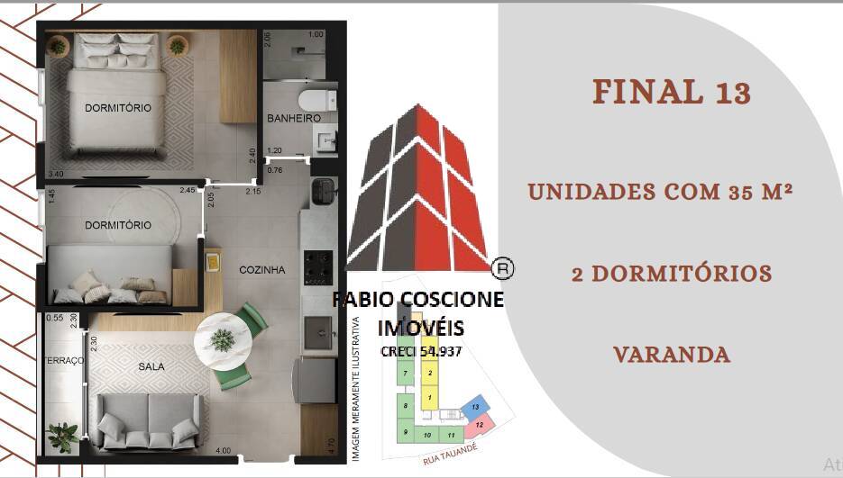 Apartamento, 2 quartos, 41 m² - Foto 24