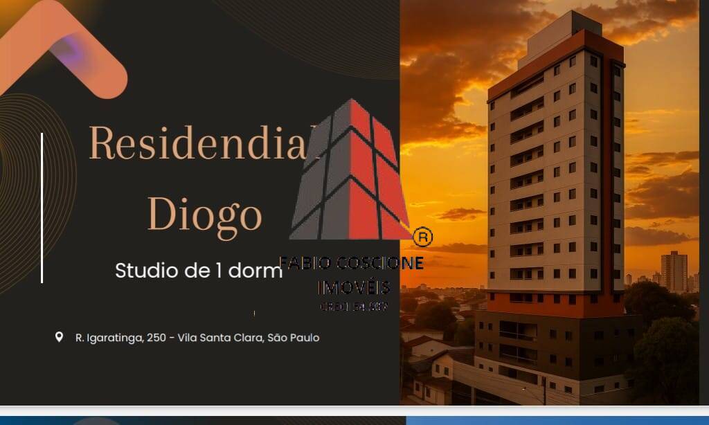 Apartamento, 1 quarto, 26 m² - Foto 1